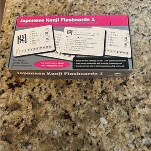 Japanese Kanji Flashcards Set